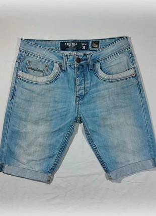 Short Jean True Rise bleu clair | taille 40, brand: True Rise, condizioni: Ottime, taglia: IT 40 | W31, €4.00, €4.90 include la Protezione acquisti