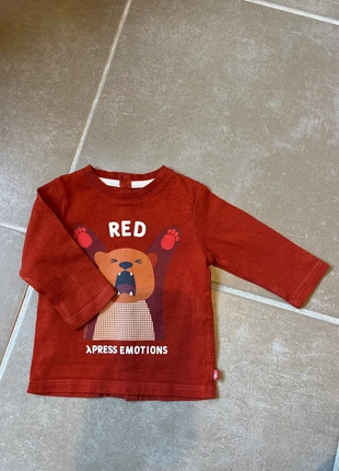 Tee shirt Okaïdi 3 mois, brand: Okaïdi, condition: Very good, size: 1-3 months / 56 cm, €1.00, €1.75 includes Buyer Protection