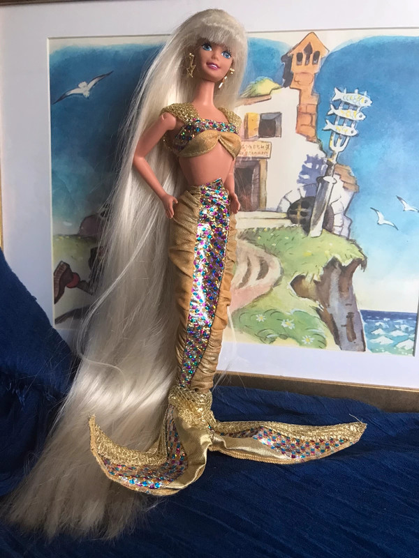 Poupée Barbie Jewel Hair Mermaid Sirene