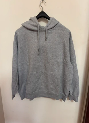 Sudadera básica Pull & Bear gris capucha Talla L, marque: Pull & Bear, état: Neuf sans étiquette, taille: L, 4,00 €, 4,90 € Protection acheteurs incluse