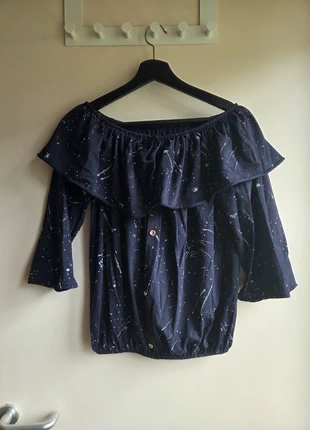 Haut chic tendance style galaxie - taille unique, état: Très bon état, taille: Taille unique, 6,00 €, 7,00 € Protection acheteurs incluse