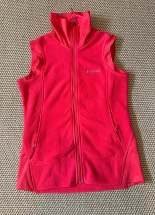 Veste polaire sans manches Columbia – Rouge – Fonctionnelle & chaude Taille S, brand: Columbia, condition: Very good, size: S / 36 / 8, €24.99, €26.94 includes Buyer Protection Pro