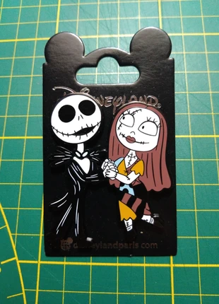 Pin's Disneyland Paris-Pin Jack & Sally OE, brand: Disneyland Paris, condition: Very good, €10.99, €12.24 includes Buyer Protection