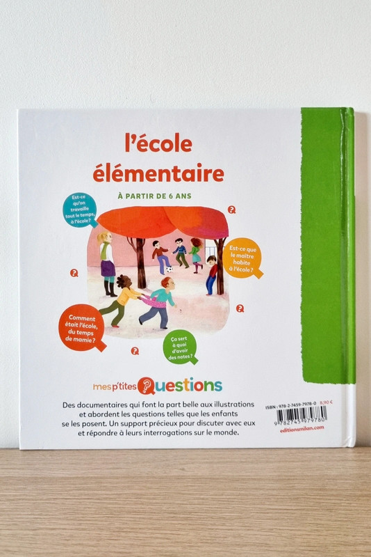 Mes p'tites questions "L'école élémentaire" 2