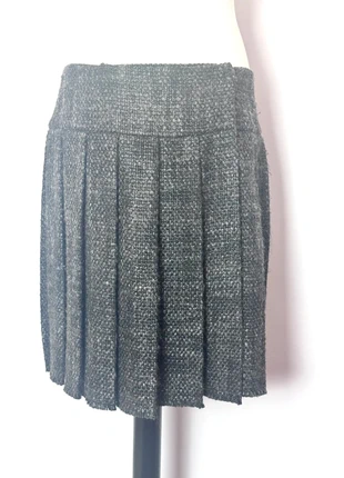 Metradamo pleated tweed skirt – Size IT 42, tailored finish, brand: Metradamo, condizioni: Ottime, taglia: M / IT 42 / EU 38, €29.00, €31.15 include la Protezione acquisti