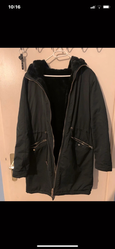 Manteau reversible Zara Vinted