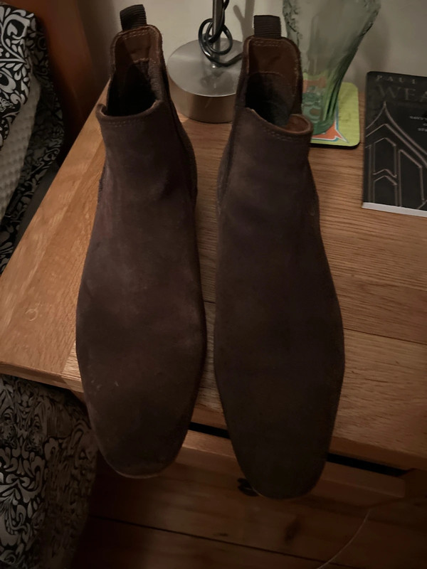 Next brown suede boots | Vinted