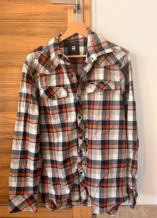 Chemise à carreaux G-Star RAW Slim Fit – taille L, marke: G-Star, zustand: Sehr gut, größe: L, 5,00 €, 5,95 € inklusive Vinted-Käuferschutz