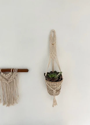 Suspension macramé pour plante, brand: Fait Main, condition: New without tags, €9.00, €10.15 includes Buyer Protection