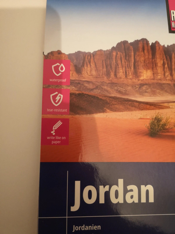 Cartina mappa Giordania | Vinted