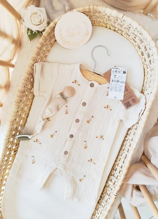 Combinaison légère gaze de coton mixte naissance Kiabi, marque: Kiabi, état: Neuf avec étiquette, taille: Jusqu'à 1 mois / 50 cm, 11,99 €, 13,29 € Protection acheteurs (Pro) incluse