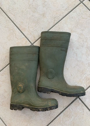 Stevige rubber laarzen maat 42, marque: simod, état: Très bon état, taille: 42, 10,00 €, 11,20 € Protection acheteurs incluse