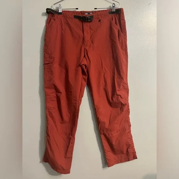 Womens Rusty Red Hiking Outdoor Pants UPF 30 Size 14 1