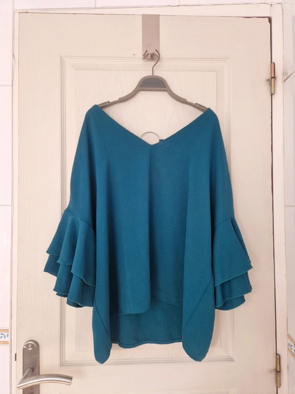 Jolie haut bleu canard femme pimkie taille L/40