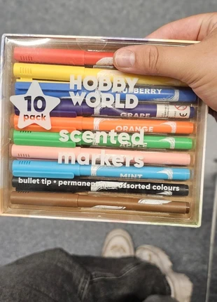 Hobby world scented markers Set of 10 – Brand New – Perfect for Colouring & Journals, brand: hobbypens, condition: New with tags, £6.99, £8.04 includes Buyer Protection
