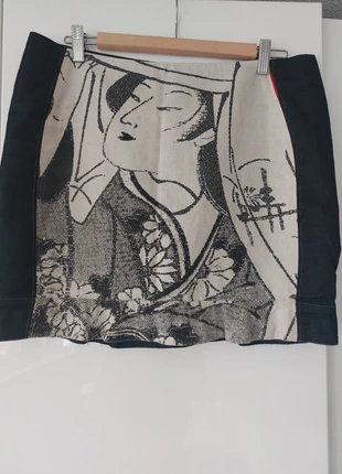 Leuke korte rok met grappige print., marca: St-Martins, estado: Muy bueno, tamaño: L / 40 / 12, 14,50 €, 15,93 € Protección al comprador incluida