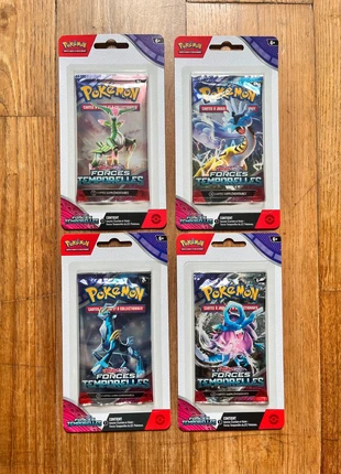 Blisters Forces Temporelles EV5, marque: Pokémon, état: Neuf avec étiquette, 9,00 €, 10,15 € Protection acheteurs incluse