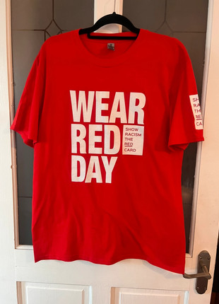 Size Large Gildan wear Red day , against racism, brand: Gildan, condition: Very good, size: L, £5.00, £5.60 includes Buyer Protection