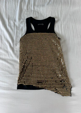 top sequin paillettes, marque: Pimkie, état: Très bon état, taille: XS / 34 / 6, 3,00 €, 3,85 € Protection acheteurs incluse