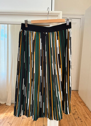 Plooirok meerkleurig, marca: Marie Lund, estado: Muy bueno, tamaño: M / 38 / 10, 5,00 €, 5,95 € Protección al comprador incluida