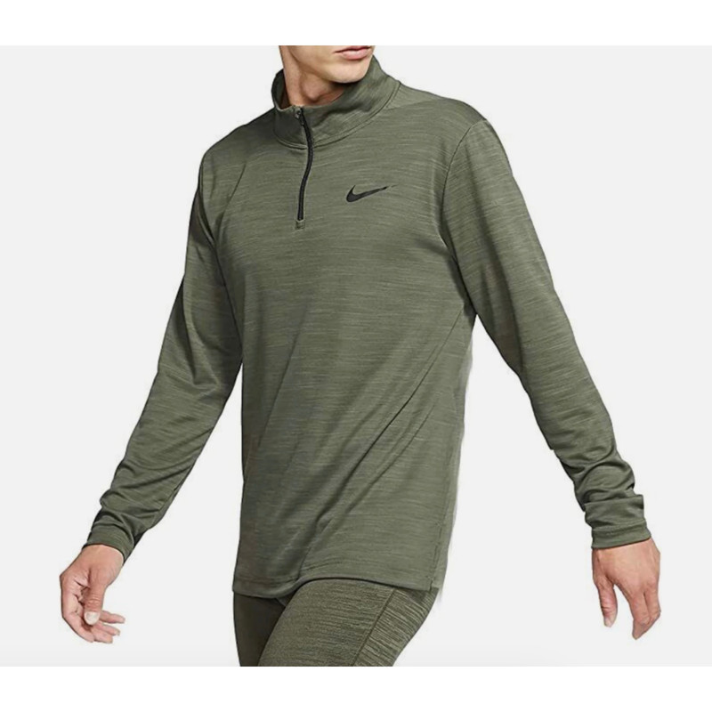 Nike Men's Breathe Superset Green Quarter Zip Pullover (Size M) 3