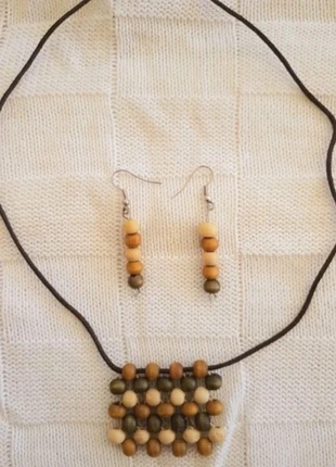 Conjunto Pendientes y Collar - boucles d'oreilles et Choux femme, état: Neuf sans étiquette, 3,50 €, 4,38 € Protection acheteurs incluse