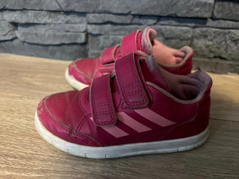 Basket fille adidas rose taille 27