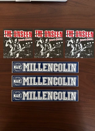 Rare stickers Millencolin & The Unseen Punk Rock, brand: MILLENCOLIN & THE UNSEEN, condition: New without tags, €10.00, €11.20 includes Buyer Protection