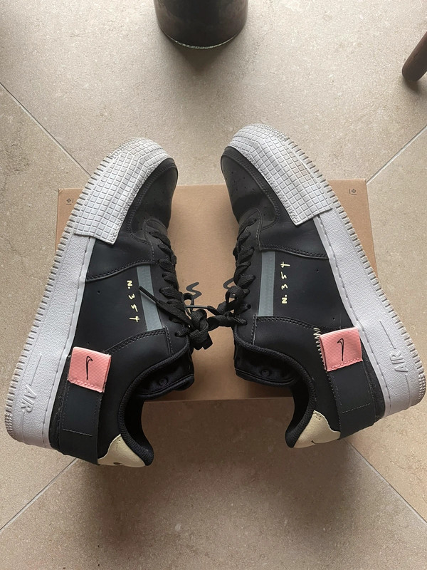 Air force 1 type black anthracite zinnia sales pink