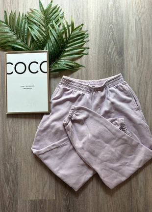 New Look Hose Jogginghose Loungewear lila M 38, merk: New Look, staat: Goed, maat: M / 38 / 10, € 5,00, € 5,95 inclusief Kopersbescherming