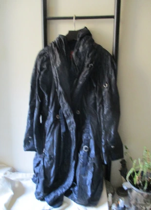 Marithé François Girbaud trenchcoat blue floating with large hood, marke: Marithé + François Girbaud, zustand: Gut, größe: L / 40 / 12, 65,00 €, 68,95 € inklusive Vinted-Käuferschutz