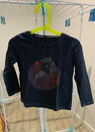 T-shirt manches longues fille 6 ans, brand: Kiabi, condition: Satisfactory, size: 6 years / 116 cm, €1.00, €1.75 includes Buyer Protection