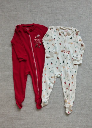 Lot 2 pyjamas bébé Primark 6-9 mois – Noël & motifs – Neufs, brand: Primark, condizioni: Nuovo senza cartellino, taglia: 6-9 mesi / 68 cm, €2.00, €2.80 include la Protezione acquisti