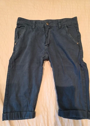 Pantalones azul marino 3/4 estilo casual, marque: Local, état: Très bon état, taille: M, 5,00 €, 5,95 € Protection acheteurs incluse