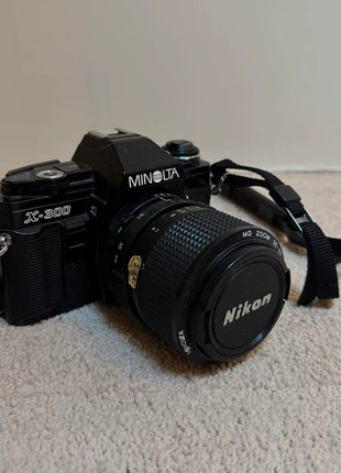 Minolta Film Camera + Flash, brand: Minolta, condition: Good, £75.00, £79.45 includes Buyer Protection