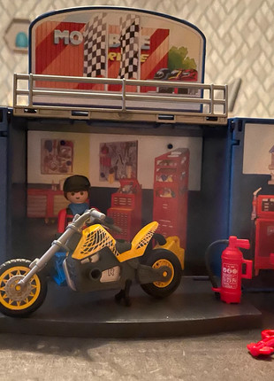 Garage moto Playmobil