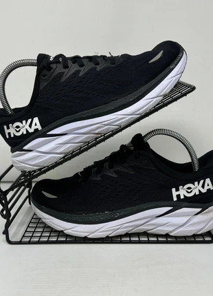 Hoka Clifton 8 Trainers Womens Girls UK 5 Black White Running Shoes, brand: Hoka One One, condition: Good, size: 5, £37.50, £40.08 includes Buyer Protection Pro