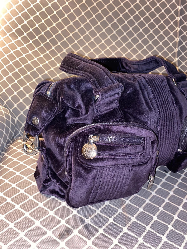 kipling velvet bag