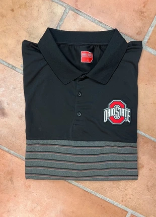 Ohio State | Polo - Université - Ohio State - Buckeyes | Gris - Noir | taille 3XL, marque: ohio state, état: Très bon état, taille: XXXL, 19,00 €, 20,65 € Protection acheteurs incluse