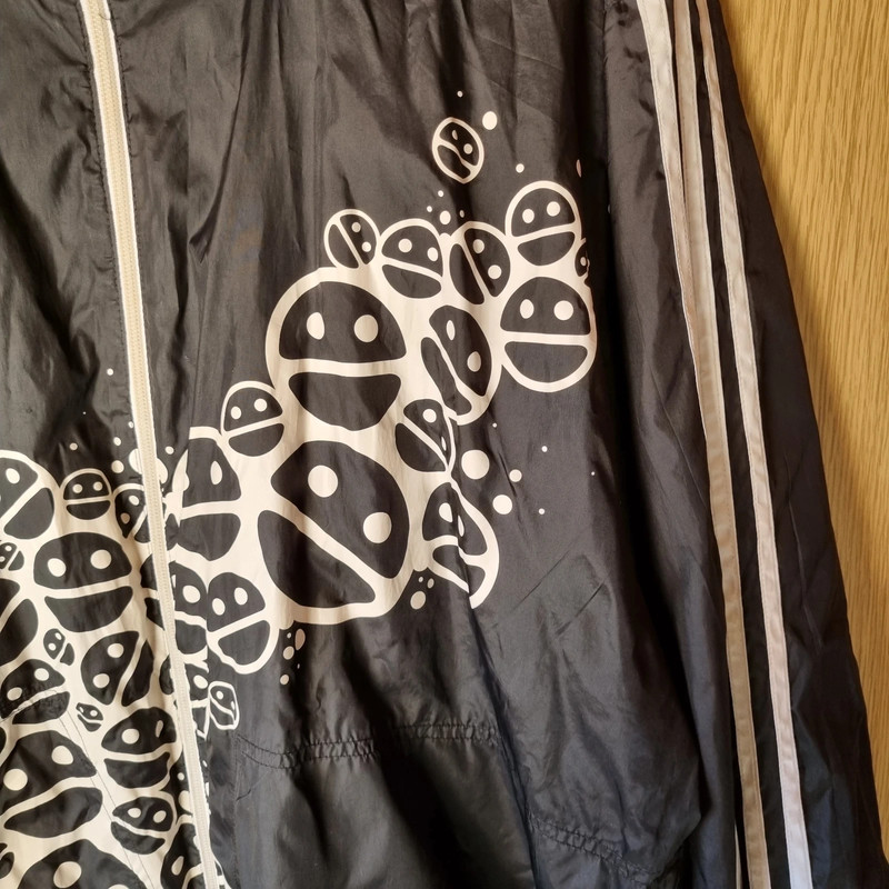 Adidas smiley sales face jacket