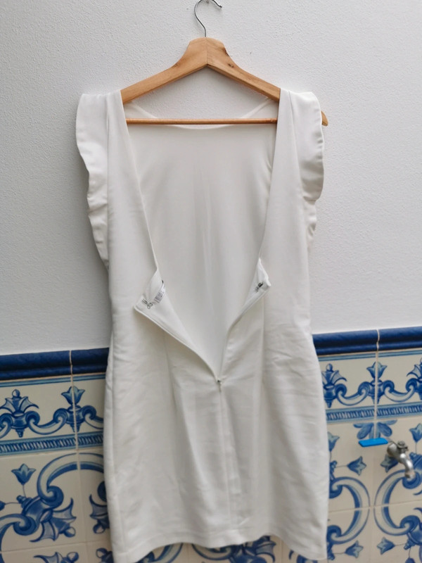 Vestido blanco Zara 4