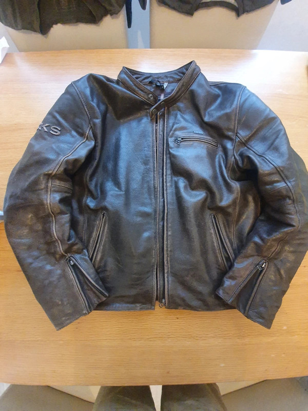 BKS Leather jacket for motorcycle/bike - Vinted