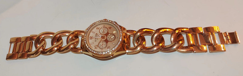New Horloge Animoo Rose en Stones met nieuwe batterij Vinted