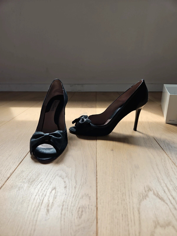 Pumps met open discount neus