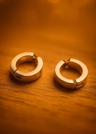 Créoles à clips 14mm en acier inoxydable, marca: Boucles d'oreilles, estado: Novo sem etiquetas, €2.99, €3.84 inclui Proteção do Comprador