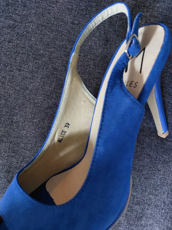 Electric 2025 blue stilettos