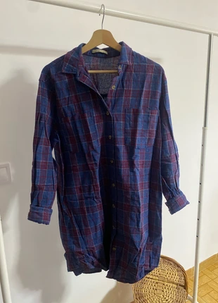 Vestido camisero, marca: Pull & Bear, estado: Muy bueno, tamaño: S, 2,00 €, 2,80 € Protección al comprador incluida