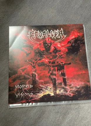 Cavalera Conspiracy - Morbid Visions - red/black split vinyle, état: Très bon état, 30,00 €, 32,20 € Protection acheteurs incluse