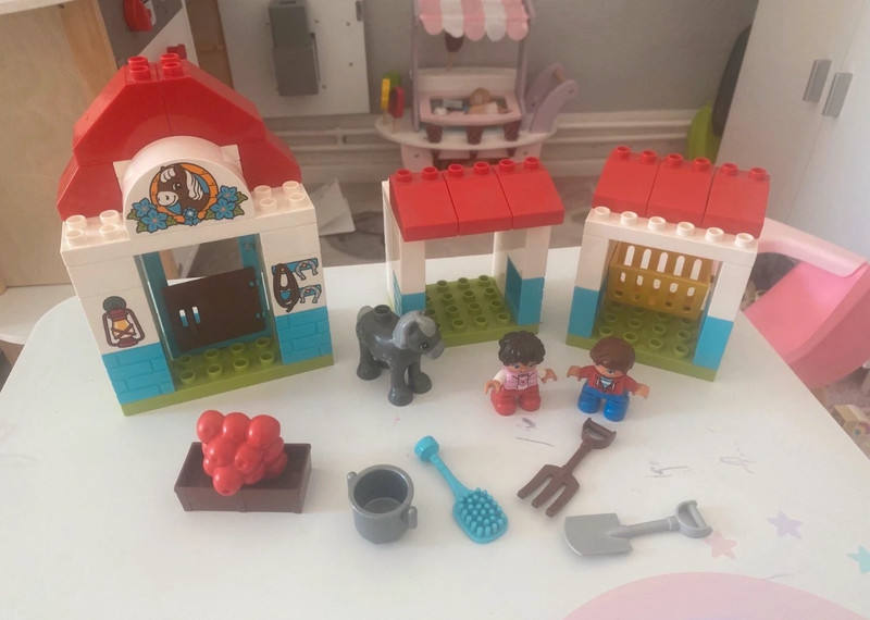 Lego Duplo Pferdehof Pferdestall Vinted