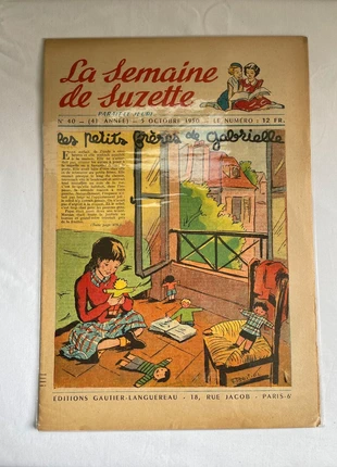 La Semaine de Suzette – 5 octobre 1950, marque: Collection, état: Bon état, 2,50 €, 3,33 € Protection acheteurs incluse